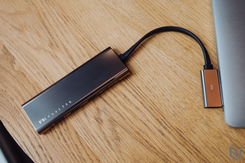 Trên tay bộ chia cổng Feeltek Portable 9 in 2 USB-C Hub dành cho Mac