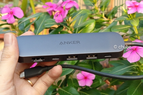 Trên tay Hub USB-C Anker A83D2 7in1 HDMI 4K 60Hz Đẹp, xịn, đủ nhu cầu