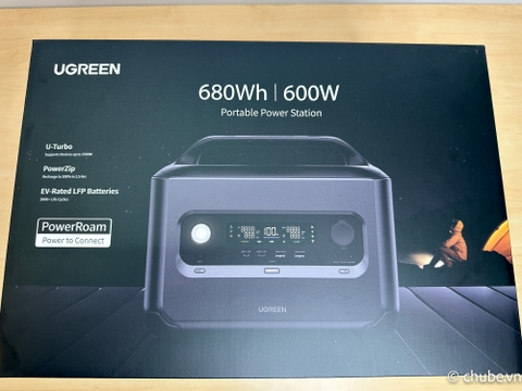 Trên tay Trạm phát điện 600W Ugreen PowerRoam GS600