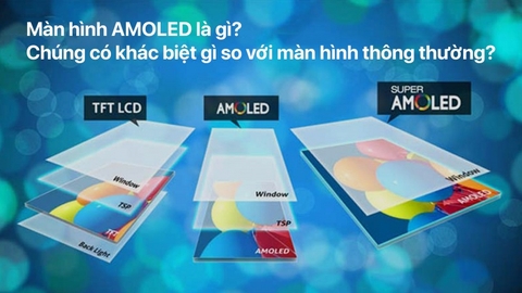Màn hình AMOLED là gì? Ưu nhược điểm và ứng dụng
