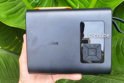 Đánh giá bơm di động cầm tay Baseus Mega EnergyPump 2 xi lanh