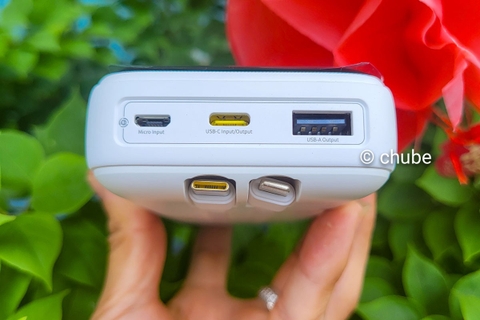 Đánh giá pin sạc dự phòng Baseus Lipow Dual-Cable 20000mAh 22.5W