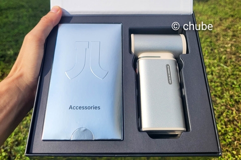 Trên tay quạt turbo cầm tay Jisulife ULTRA1 FA55