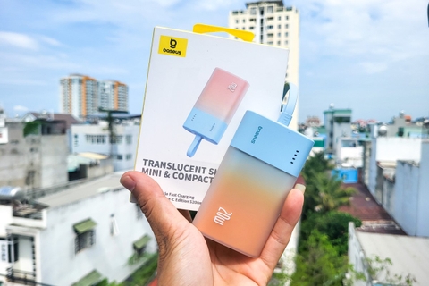 Đánh giá Baseus 20W Popsicle: Que kem ngọt ngào từ Baseus