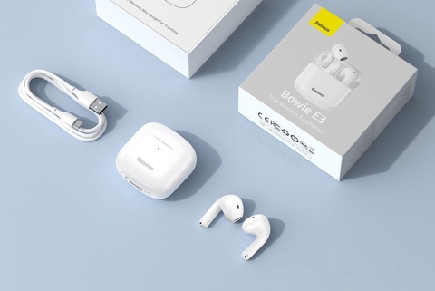Hướng dẫn sử dụng tai nghe không dây Baseus Bowie E3
