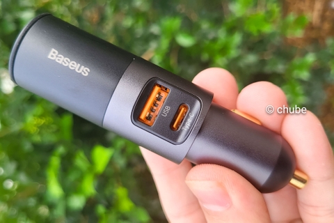 Giới thiệu tẩu sạc ô tô Baseus Share Together 120W