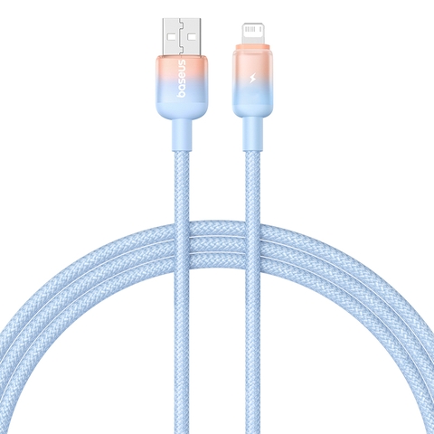 Cáp Sạc Nhanh USB to Lightning Baseus Discolor Series 2.4A