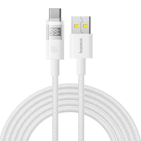 Cáp Sạc Nhanh USB to Type-C Baseus Display 2 100W