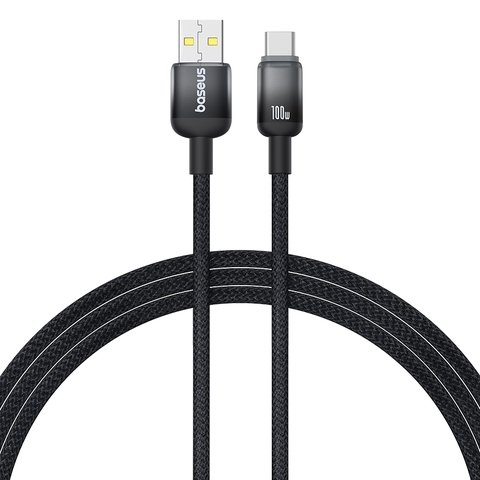 Cáp Sạc Nhanh USB to Type-C Baseus Discolor Series 100W