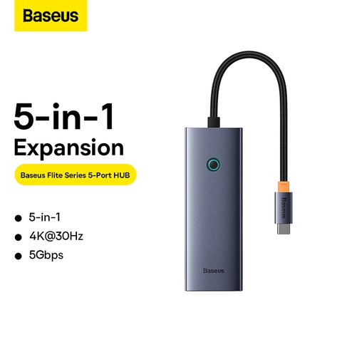 Hub chuyển đổi USB 4 in 1 Baseus Flite Series