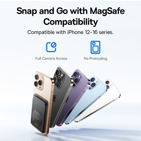Giá đỡ ví từ tính 2-in-1 Baseus MagPro 3