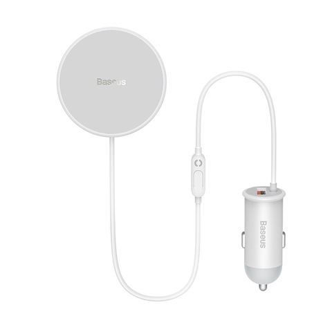 Tẩu Ô Tô Sạc Không Dây Từ Tính Magsafe Baseus CW01 40W