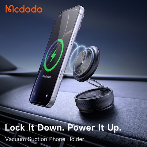 Đế sạc từ tính Mcdodo CH-861 Spin Craft Pro 360° hút chân không