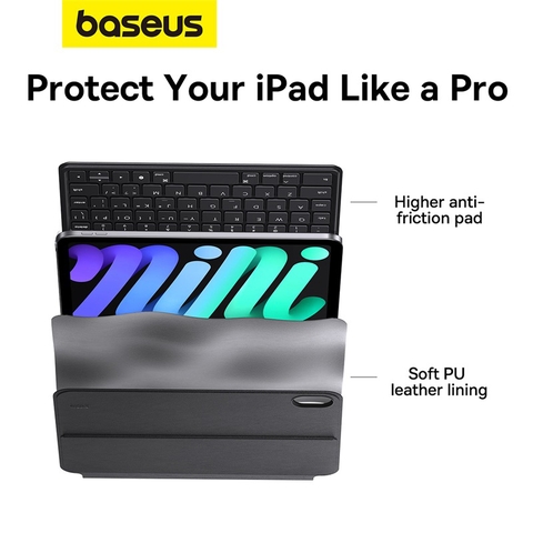 Bao da tích hợp bàn phím nam châm Baseus Brilliance Series Magnetic Keyboard Case