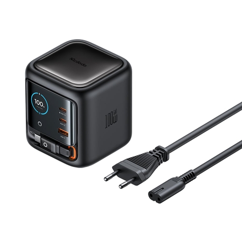 Củ sạc để bàn Mcdodo CH-139 FreeGo Pro 100W cáp rút EU