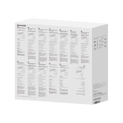 Tấm Pin Năng Lượng Mặt Trời Baseus Energy Stack Solar Panel 100W Mono