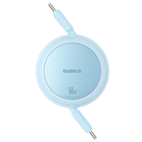 Cáp sạc dây rút 60W C to C Rút Gọn Baseus Free2Pull Mini