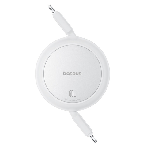 Cáp sạc dây rút 60W C to C Rút Gọn Baseus Free2Pull Mini