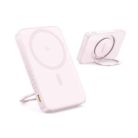 Pin dự phòng không dây OS-Baseus PicoGo Qi2 đế xoay 5000mAh