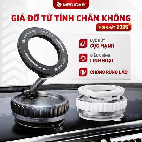 Kẹp điện thoại hút chân không Medicar