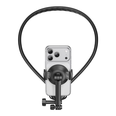 Giá đỡ điện thoại từ tính đeo cổ quay góc POV Usams JOY02