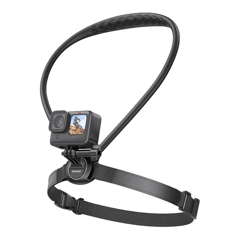 Giá đỡ actioncam đeo cổ quay góc POV Usams JOY01