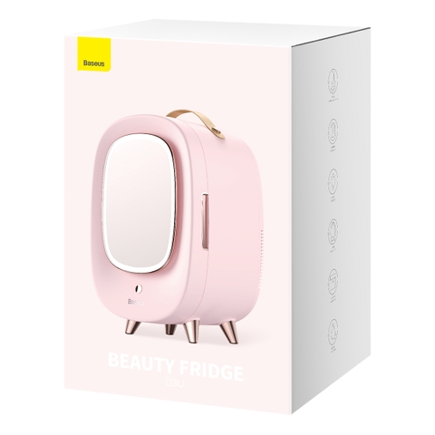 Tủ lạnh mini Baseus Beauty Fridge (13L, có gương trang điểm)