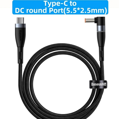 Cáp sạc nam châm Baseus 100W Zinc Magnetic C to DC
