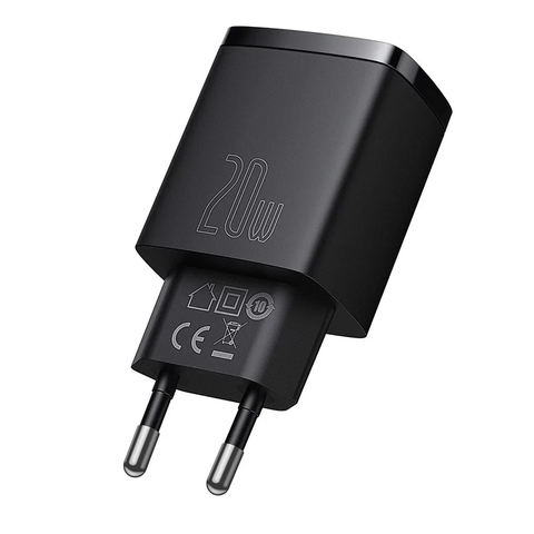 Củ sạc nhanh Baseus 20W Compact Quick Charger U+C