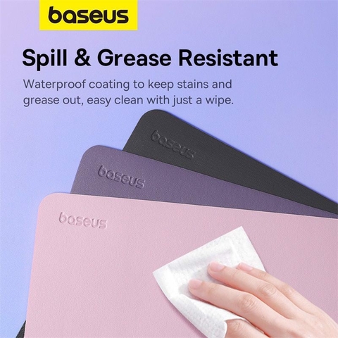 Miếng lót chuột Baseus Mouse Pad Chất Liệu Da PU Siêu Mịn