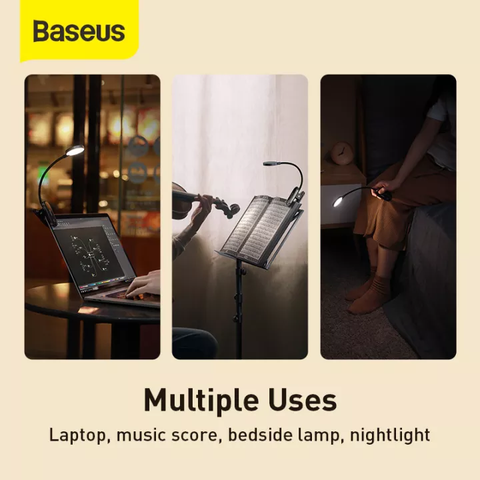 Đèn kẹp đọc sách mini không dây Baseus Comfort Reading Mini Clip Lamp