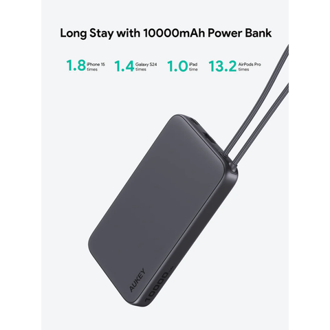 Pin Dự Phòng AUKEY Spark Sling PB-Y53 10000mAh 15W