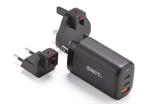 Bộ sạc du lịch GaN USB-C/A SWIT UC-2065 65W