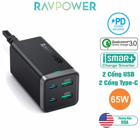 https://chube.vn/sac-tuong-ravpower-rp-pc136-type-c-pd-65w-qc-3-0