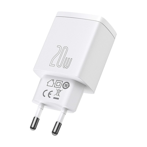 Củ sạc nhanh Baseus 20W Compact Quick Charger U+C