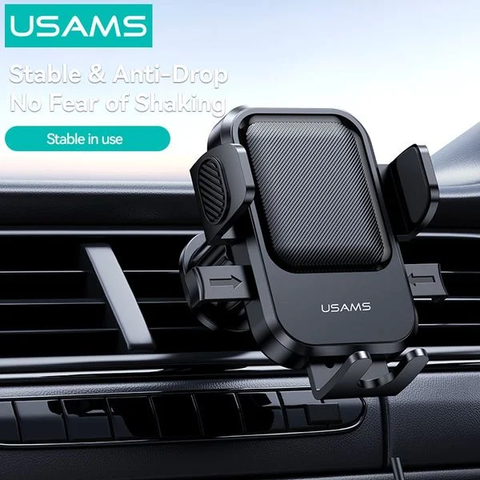 Giá đỡ điện thoại USAMS ZJ090 kẹp cửa gió, xoay 360°