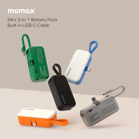 Pin sạc dự phòng 1-Power Mini 5000mAh 3 trong 1 USB-C