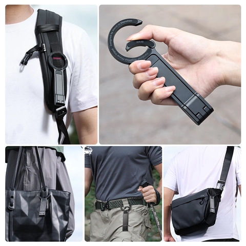 Tripod điện thoại Ulanzi MA30 móc carabiner, nam châm hai mặt