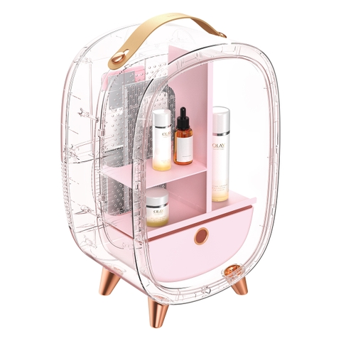 Tủ lạnh mini Baseus Beauty Fridge (13L, có gương trang điểm)