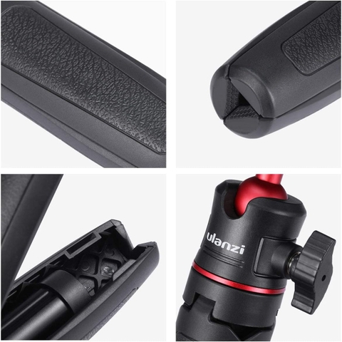 Tripod mini Ulanzi MT-08 gấp gọn, tay cầm kéo dài