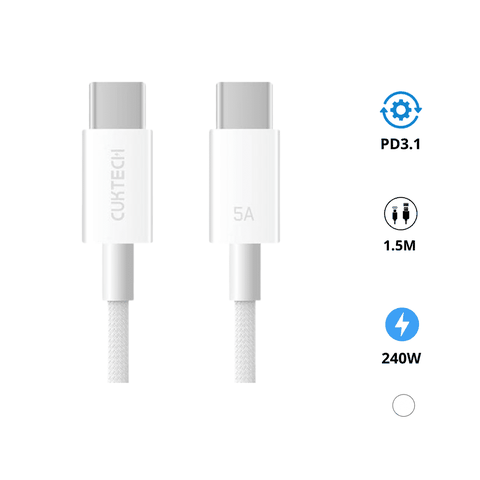 Cáp Cuktech CTC515P USB-C 240W 1,5m