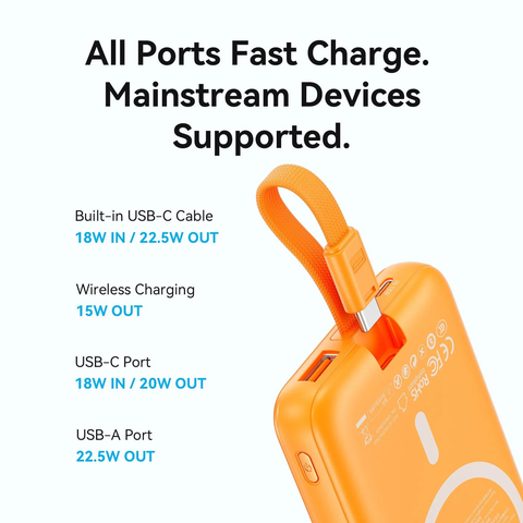 Pin dự phòng Vention FKQ 10000mAh 22.5W sạc từ tính