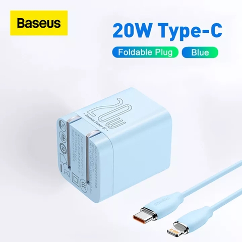 Bộ Sạc Nhanh Kèm Cáp Baseus Super Si Pro Quick Charger 1C 20W