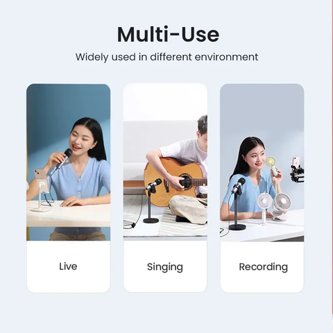 Micro Ugreen livestream chuyên nghiệp CM427