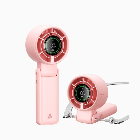 Quạt tích điện cầm tay mini AECOOLY Halo 02 chube