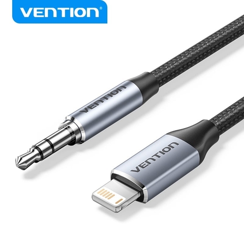 Cáp Vention BMC Lightning sang 3.5MM 1.5M hợp kim nhôm