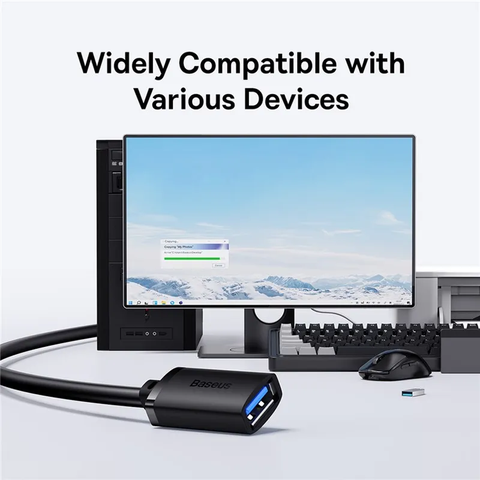 Cáp nối dài Baseus AirJoy Series (USB3.0 Male to USB3.0 Female)