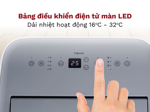 Máy điều hòa di động thông minh Fujihome PAC12