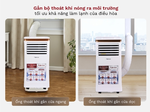 Máy điều hòa di động thông minh Fujihome PAC10