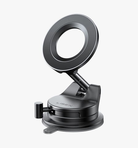 Giá đỡ điện thoại MagSafe gắn kính/taplo LISEN hút chân không Lever Lock